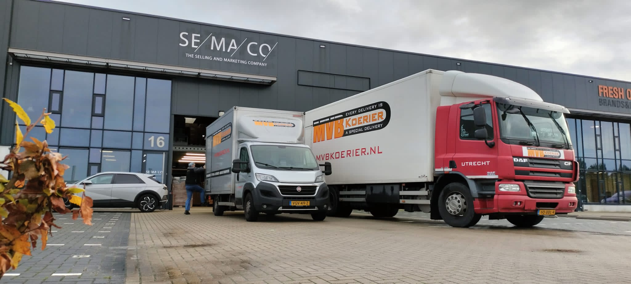 Efficiënt en veilig vrachtwagentransport - MVB Koerier Veilig en efficiënt transport van grote ladingen